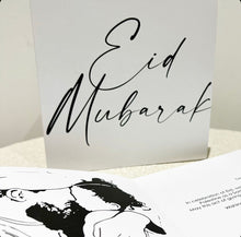 Load image into Gallery viewer, Eid Card with Palestine pin