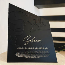 Load image into Gallery viewer, Handcrafted Engraved Metal 3D Frame - sukoonco