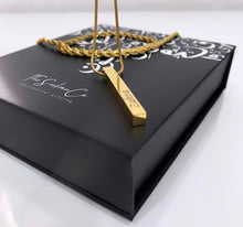 Load image into Gallery viewer, Bar Necklace - sukoonco