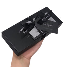 Load image into Gallery viewer, Luxury Sukoon gift packaging for personalised Quran bookmarks, including gift box, ribbon and gift tag
